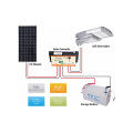 65 Watt LED-Solarstraßenlaterne mit Sonnensystem Für Stadtbeleuchtung und Einfahrtbeleuchtung